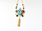Multicolor Natural Stones Necklace